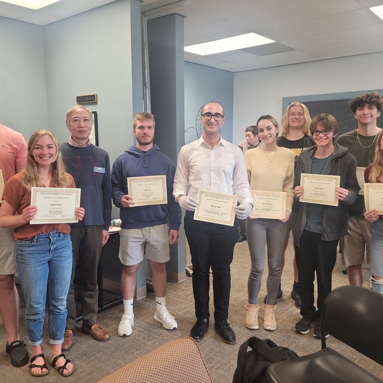 2024 Mathematics award winners